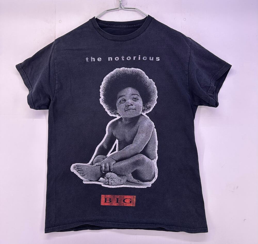 The Notorious BIG Black Shirt Big Print Size Medium
